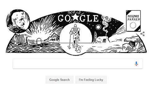 Google Doodle honours Norwegian explorer Fridtjof Nansen