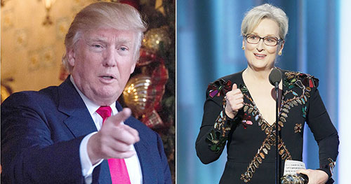 Bollywood celebs back Streep, one calls Trump 
