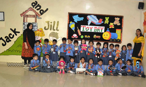 Bhavans Kindergarteners Toy Story on Toy Day