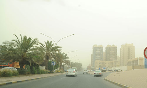 Dusty winds, unstable weather continues until tomorrow