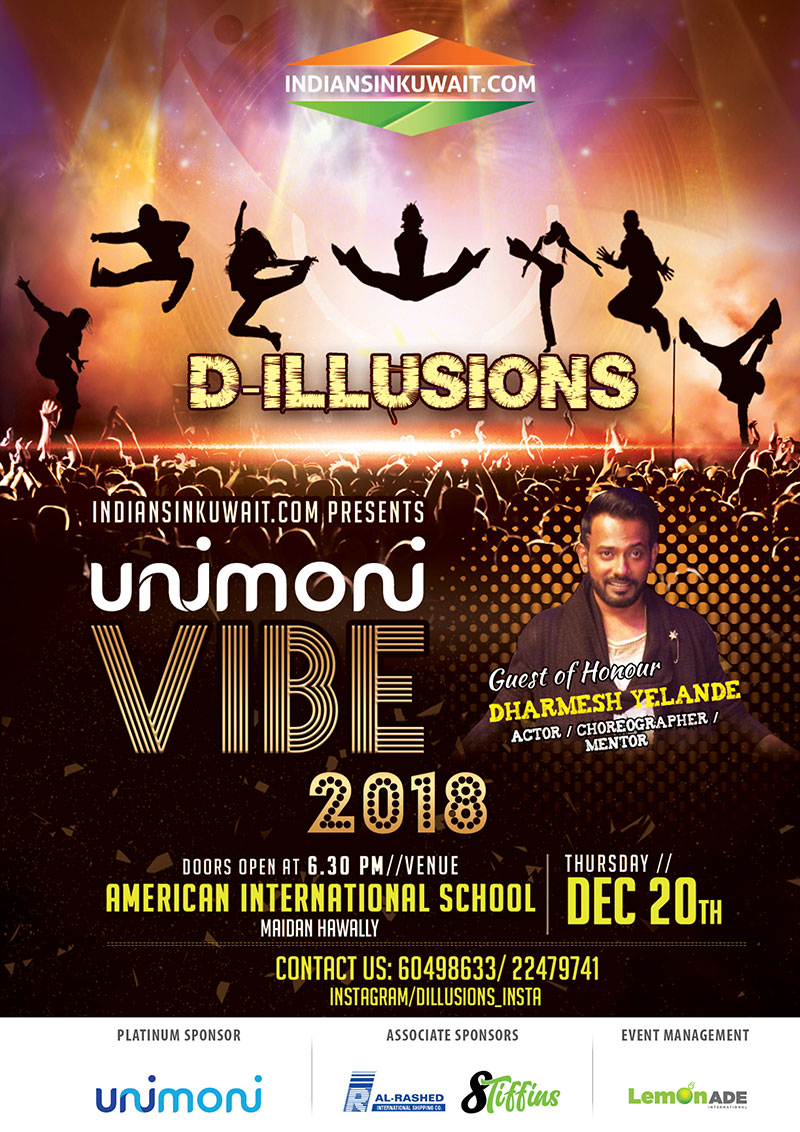 UNIMONI VIBE 2018 to hit Kuwait’s stage on 20th December 2018