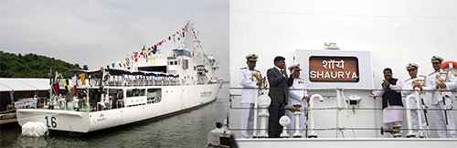 Indian Coast Guard ship 