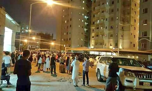 Earthquake - no damage in Kuwait; People panicked