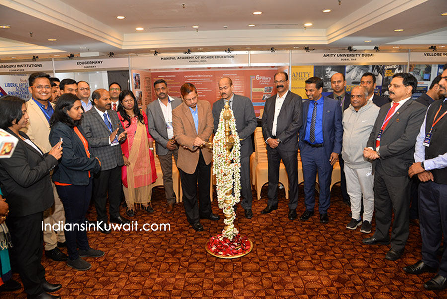 IIK Indian Edu Expo 2019 a big success; Large crowd attends the event.