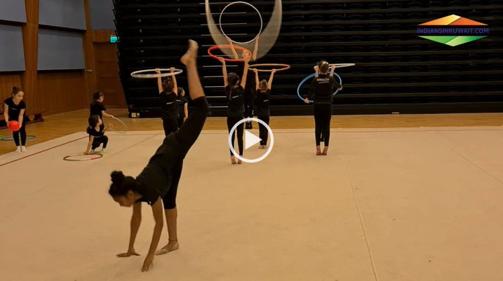 <a href=/Video/hYIWZfEYi1A class=titlelink>This Indian girl creates wonders with her Rhythmic Gymnastics skills in Kuwait </a>