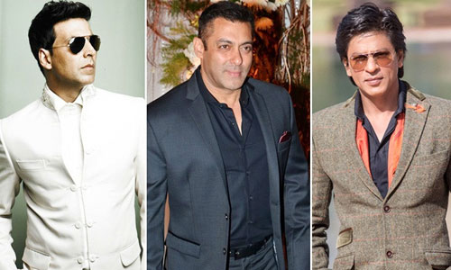 SRK, Salman, Akshay among world