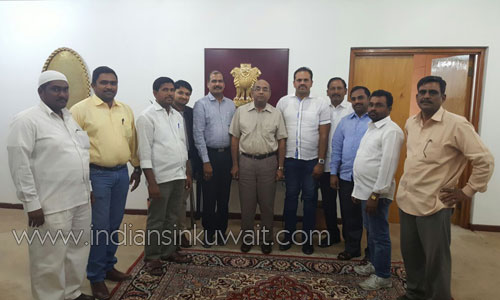 Telugu Desam Kuwait Committee Met Indian Ambassador