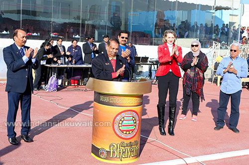 Bhavans, Kuwait Organized the 9th Annual Athletic Meet Themed ‘Tech ‘No’ Fitness’