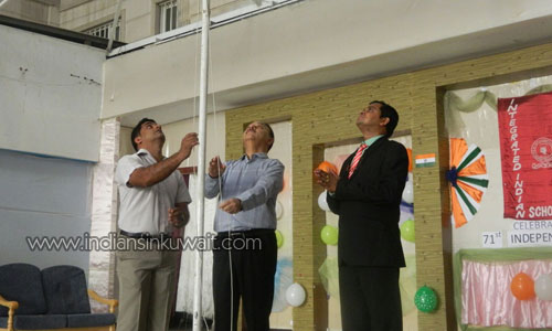 Independence Day  Celebrated with Enthusiasm at Integrated Indian School
