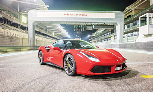 Fisichella takes lucky enthusiasts on exhilarating track drive 