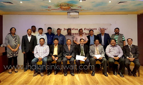 Institution of Engineers (India) Kuwait Chapter Elected New  Committee