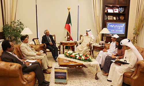 Indian Ambassador discuss bilateral relations with Kuwaiti Deputy Foreign Minister