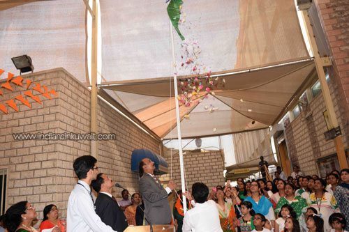 Bhavans, Kuwait Celebrated the 71st   Indian Independence Day