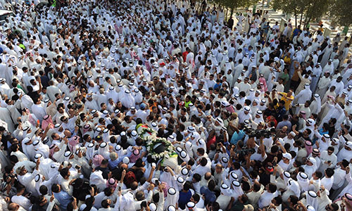 Thousands attend funeral of much-loved Kuwait actor Abdulhussain Abdulredha