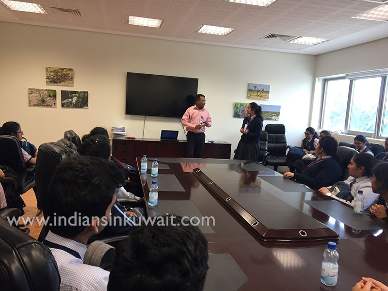 Bhavans held Education Visit to Kuwait Institute for Scientific Research 
