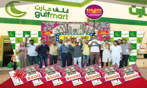 Gulfmart Distributes the Grand Draw Prizes of its “Get a Chance to Win $130,000” Promotion