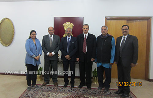 AIP Visits the New Indian Ambassador
