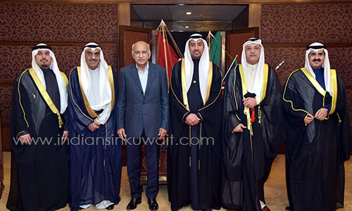 Central Minister Jawed Akbar attends Kuwait national day celebration in New Delhi