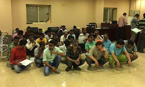 40 labor law violators arrested in Sharq