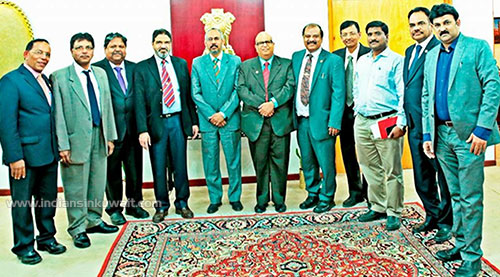 IEI – Kuwait Chapter Meets the New Indian Ambassador to Kuwait -H.E. K. Jeeva Sagar