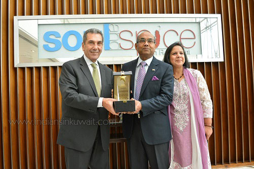 Kuwait Marriott Hotels held a farewell lunch for Indian Ambassador to Kuwait at the Courtyard