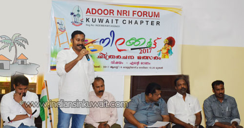 Adoor NRI Forum-Kuwait Chapter conducted a Drawing and Colouring competition