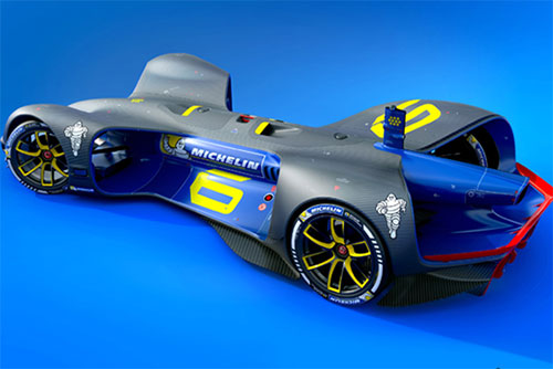 Roborace join-hand with Michelin in developing tyres for driverless race car series.
