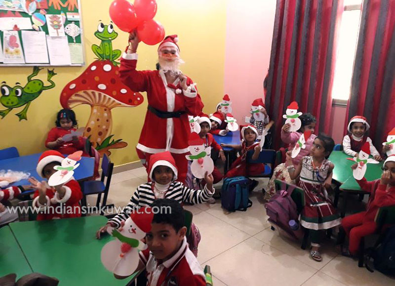 Kids International Pre School celebrated Christmas and New Year