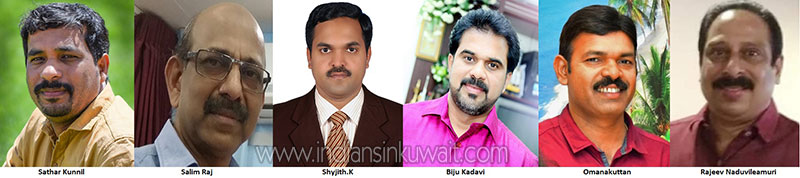 Kerala United District Association (KUDA), Kuwait elected new office bearers - 2019