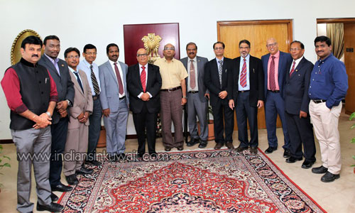 IEI Kuwait Engineers meet with the Indian Ambassador