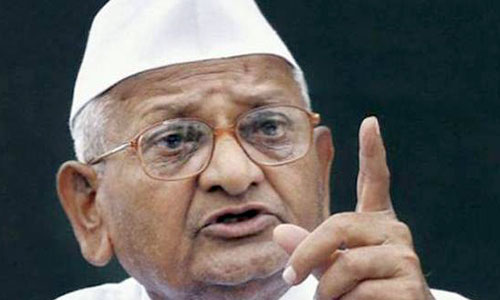 There should be be difference between war and art, says Anna Hazare