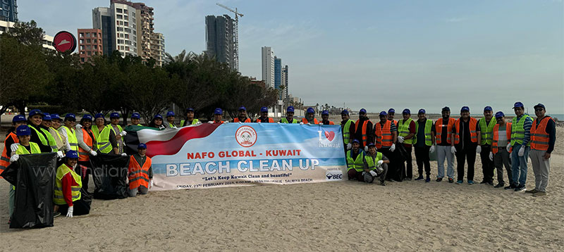 NAFO conducted “Beach Clean Up"