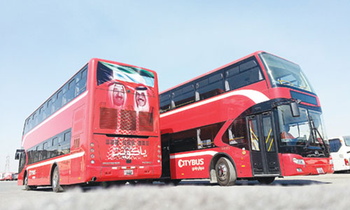 City Group launches double decker buses in Kuwait