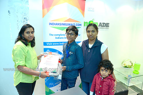Students receives prizes for contributing to IIK Republic Day Supplement "Maa Tujhe Salaam"