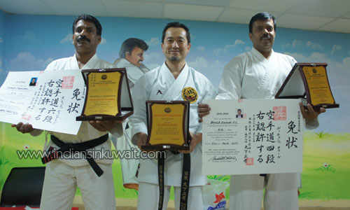 International Shito-Ryu Karate School Kuwait I.S.K.U conducts Black Belt & Black Belt Dan Test Grading