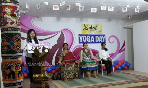Kalari fitness celebrated Yoga Day at Kalari auditorium