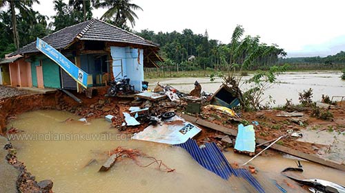 Kuwait Wayanad Association (KWA) to  aid Wayanad of Kerala on rebuilding homes damaged in the flood.