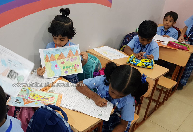 KIPS  conducted Coloring and Drawing Competition