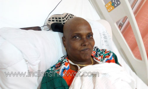 Cancer patient appeals for  help from kind hearted people
