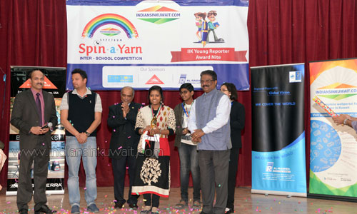 IIK held Award Nite for Young Reporters; Malavika Krishna bags Best IIK Young Reporter 2017