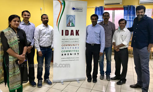 IDAK with Sri Satya Sai Service Organization conducting Dental Camp