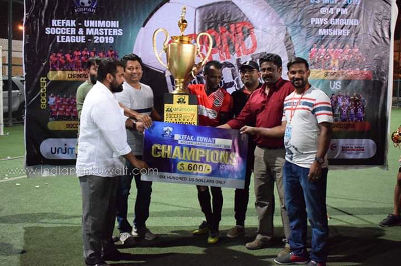 Shifa Al Jezeera Soccer Kerala FC  Emerged as Champions in KEFAK for the Fourth Time in Seven Seasons