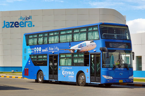 Jazeera Airways launches Ride & Fly transport service to new terminal