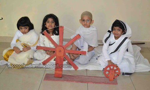 Bhavan’s Kindergartens Celebrate the Birth Anniversary of Mahatma Gandhi