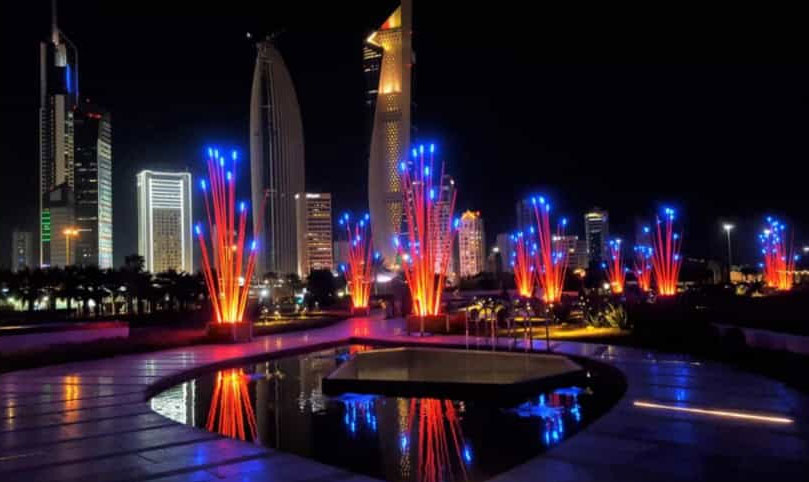 "Garden Of Lights Festival" at Al Shaheed park