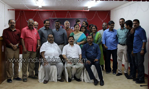 Arpan Kuwait conducted family get together and bids farewell to Mr. P.A. Menon