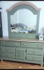 Dressing table with 2 side table for sale