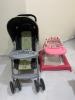 Stroller and Baby Walker for sale