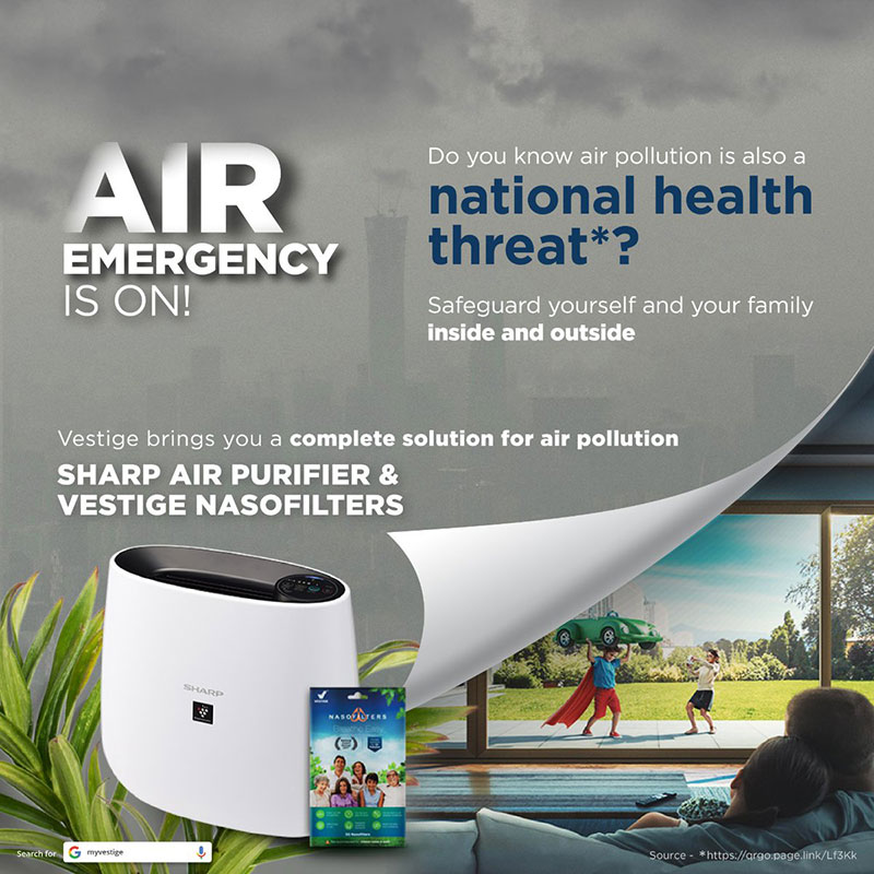 Air purifier online sharp vestige