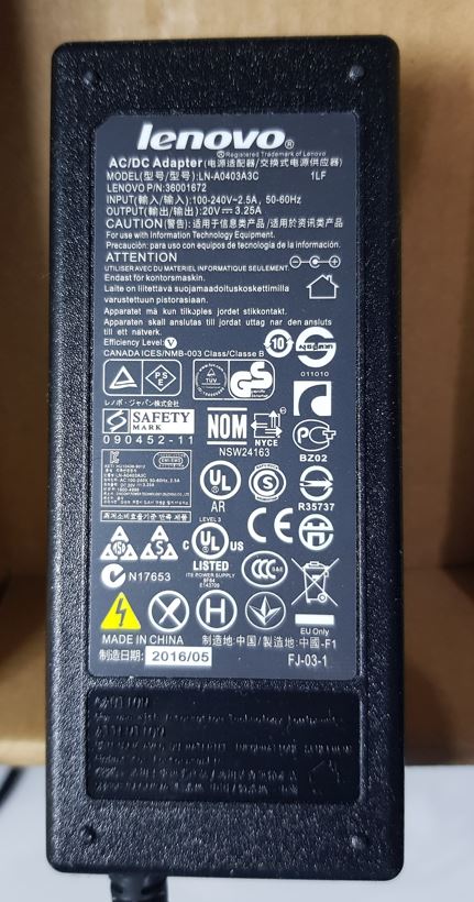 Lenovo power adapter